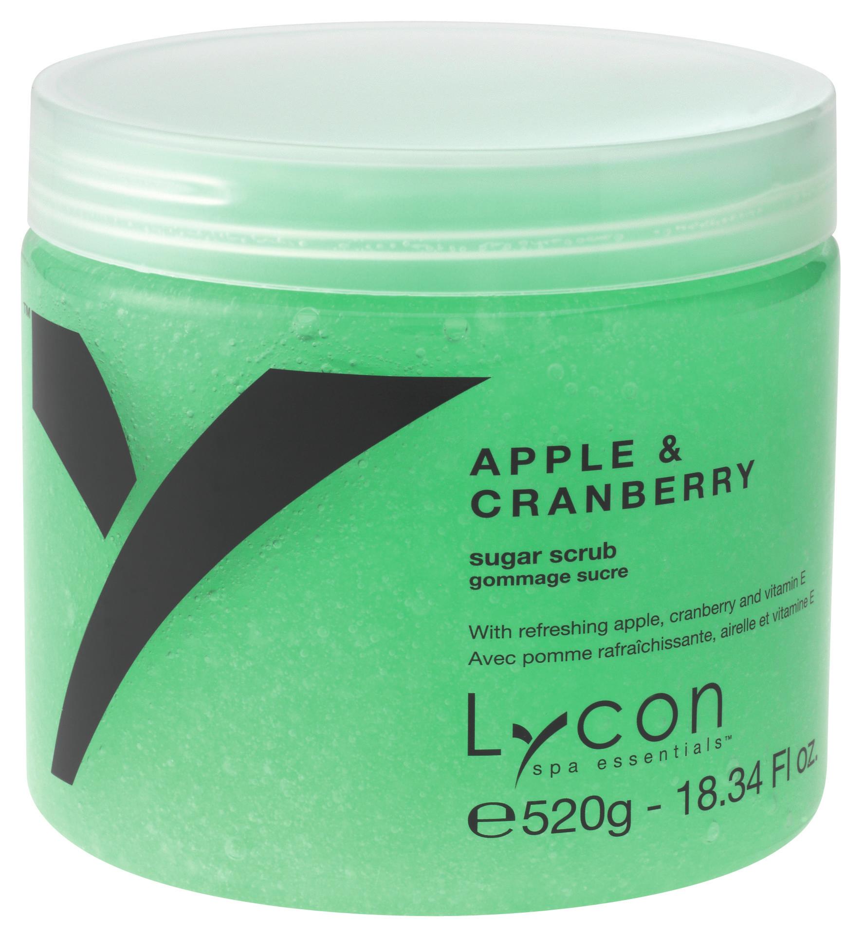 Lycon Sugar Scrub Apple & Cranberry 520 g.